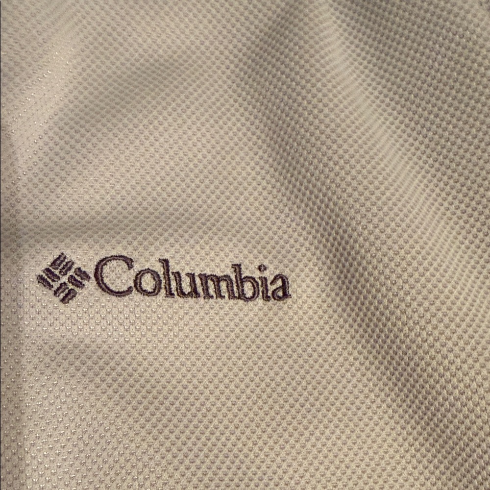 Columbia Men's Light Gray Polo Shirt - Picture 3 of 4